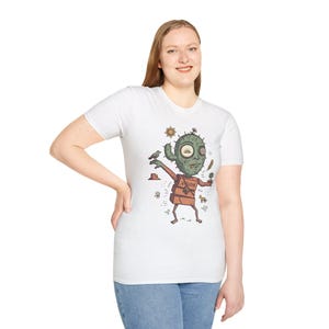 Psykedelisk kaktus-t-shirt | Desert Shaman Vision Quest grafisk t-shirt bild 18