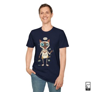 Loud Siamese Cat T-Shirt | Funny Talkative Cat Graphic Tee, 3 AM Meow Unisex Shirt, Cat Lover Mom Gift