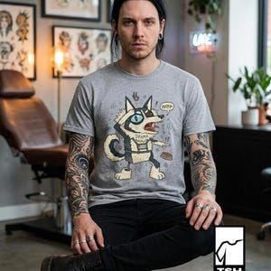 Husky Drama T-Shirt | Funny Dramatic Dog Graphic Tee, Talking Husky Dog Mom Unisex Shirt, Dog Lover Gift