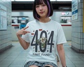 404 Not Found T-Shirt | Funny Developer Error Graphic Tee, Programmer Bug Unisex Shirt, Coder Geek Gift