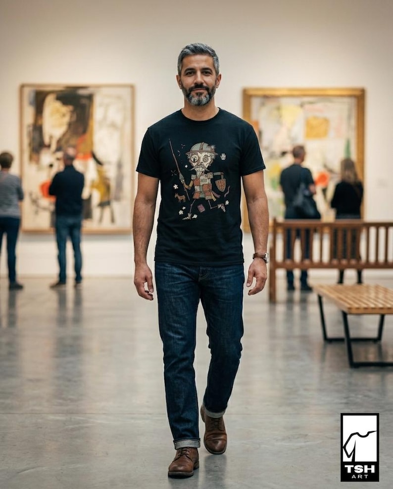 Spain T-Shirt | Funny Don Quixote Graphic Tee, Spanish Culture Unisex Shirt, Spain Gift for Her Him