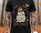 Halloween Funny Ghost Shirt | Funny Boo Sheet Tee | Cool Ghost T Shirt | Sassy Spooky Quote Tee | Vintage Sassy Ghost Tee | Unisex Gift