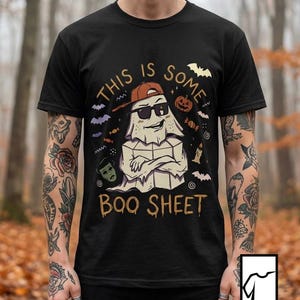 Halloween Funny Ghost Shirt | Funny Boo Sheet Tee | Cool Ghost T Shirt | Sassy Spooky Quote Tee | Vintage Sassy Ghost Tee | Unisex Gift