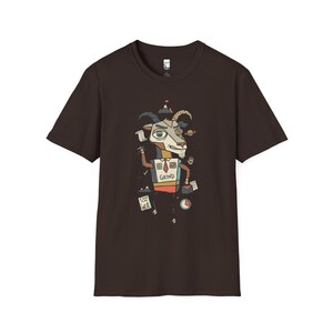 Capricorn T-Shirt | Funny Zodiac Graphic Tee, Grind Hustle Astrology Unisex Shirt, Capricorn Birthday Gift Dark Chocolate