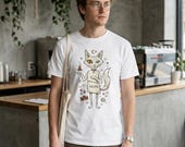 Turkish Angora Cat T-Shirt | Ankara Cat Graphic Tee, Cute Turkey Culture Unisex Shirt, Cat Lover Turkish Gift
