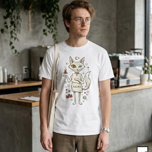 Turkish Angora Cat T-Shirt | Ankara Cat Graphic Tee, Cute Turkey Culture Unisex Shirt, Cat Lover Turkish Gift