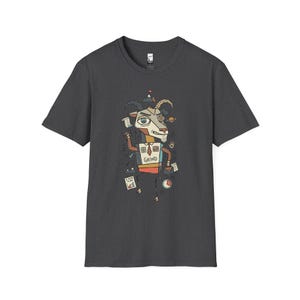 Capricorn T-Shirt | Funny Zodiac Graphic Tee, Grind Hustle Astrology Unisex Shirt, Capricorn Birthday Gift Dark Heather