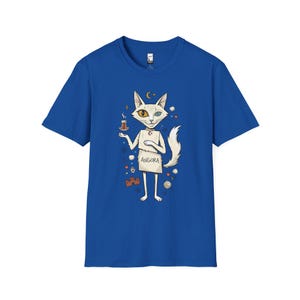 Camiseta turca con estampado de gato de Angora / Camiseta con estampado Ankara, Camiseta unisex de la cultura turca Royal