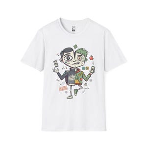 Mobile Dev Shirt | Funny iOS Tee | Android T Shirt | App Builder Graphic Tee | Software Engineer Shirt | Coder Gift White