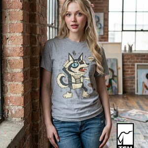 Husky Drama T-Shirt | Funny Dramatic Dog Graphic Tee, Talking Husky Dog Mom Unisex Shirt, Dog Lover Gift