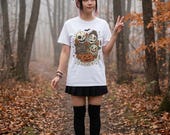 Vintage Halloween Shirt | Skull Werewolf T Shirt | Creepy Clown Witch Tee | Pumpkin Coven Graphic Tee | Retro Horror Tee | Unisex Gift
