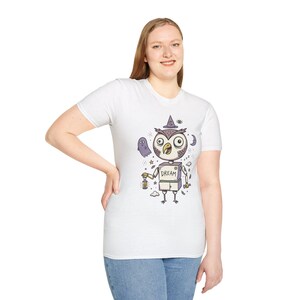 Dreamy Owl T-Shirt | Whimsigoth Graphic Tee, Mystical Unisex Shirt, Reader Gift image 15