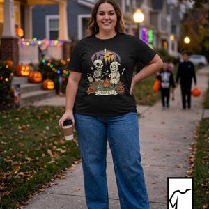 Skeleton Roast Halloween Shirt | Ghost Campfire Tee | Funny Marshmallow T Shirt | Spooky Smores Graphic Tee | Retro Fall Tee | Unisex Gift