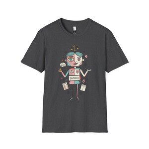 Camiseta del signo zodiacal Libra / Camiseta gráfica divertida sobre astrología para personas indecisas Dark Heather