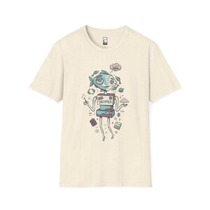 Camiseta de Piscis / Camiseta gráfica del zodíaco Soñador, Camiseta unisex de astrología, Regalo de cumpleaños Natural