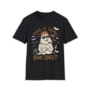 Camiseta divertida de fantasma de Halloween / Camiseta divertida de fantasma / Camiseta de fantasma genial / Camiseta con cita espeluznante y atrevida / Camiseta vintage de fantasma atrevida / Regalo unisex Black