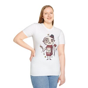 London T-Shirt | British Gentleman Phone Box Graphic Tee, Unisex Shirt image 20