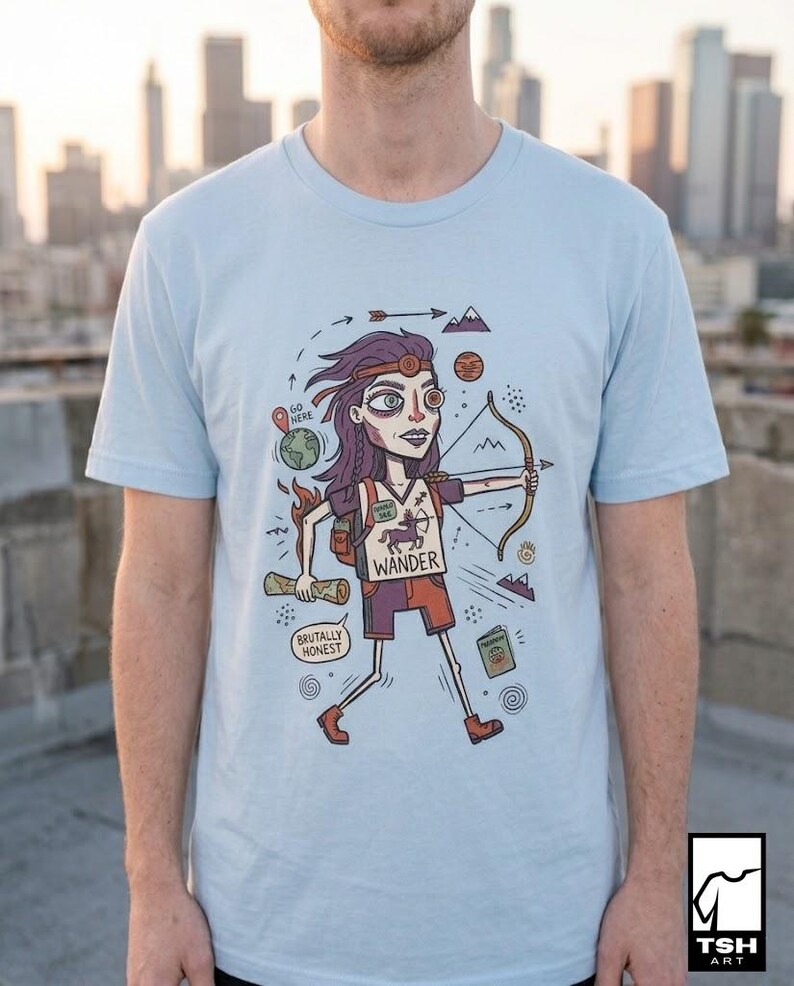 Sagittarius T-Shirt | Funny Zodiac Graphic Tee, Wanderlust Astrology Unisex Shirt, Sagittarius Birthday Gift
