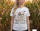Halloween Funny Ghost Shirt | Funny Boo Sheet Tee | Cool Ghost T Shirt | Sassy Spooky Quote Tee | Vintage Sassy Ghost Tee | Unisex Gift