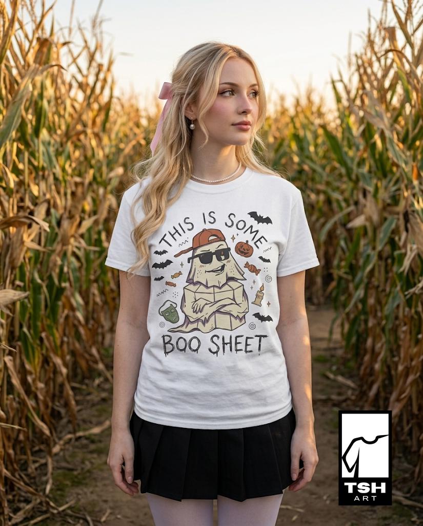 Halloween Funny Ghost Shirt | Funny Boo Sheet Tee | Cool Ghost T Shirt | Sassy Spooky Quote Tee | Vintage Sassy Ghost Tee | Unisex Gift