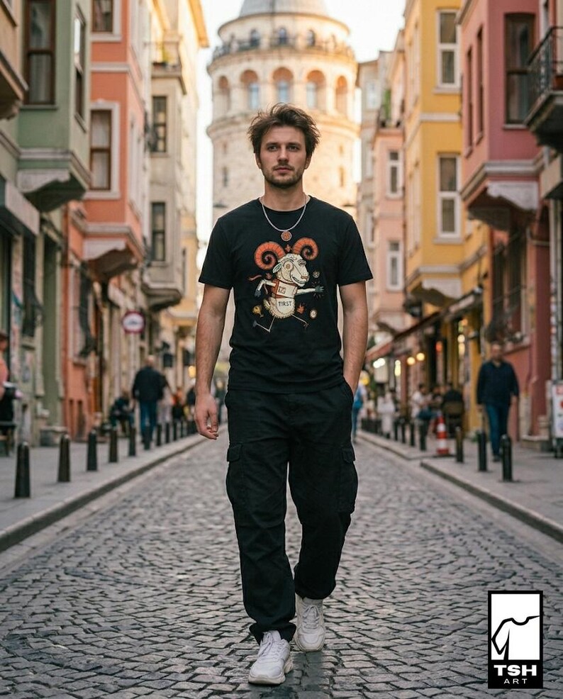 Aries T-Shirt | Funny Zodiac Graphic Tee, Me First Astrology Unisex Shirt, Aries Birthday Gift for Her Him