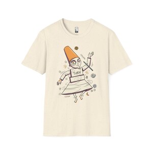 Istanbul Semazen T-Shirt | Sufi Whirling Dervish Graphic Tee, Turkish Culture Unisex Shirt, Istanbul Gift Natural