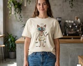 Loud Siamese Cat T-Shirt | Funny Talkative Cat Graphic Tee, 3 AM Meow Unisex Shirt, Cat Lover Mom Gift