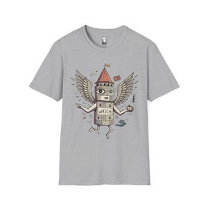 Istanbul T-Shirt | Funny Galata Tower Graphic Tee, Turkish Culture Unisex Shirt, Istanbul Gift Sport Grey