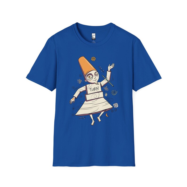 Istanbul Semazen T-Shirt | Sufi Whirling Dervish Graphic Tee, Turkish Culture Unisex Shirt, Istanbul Gift Royal