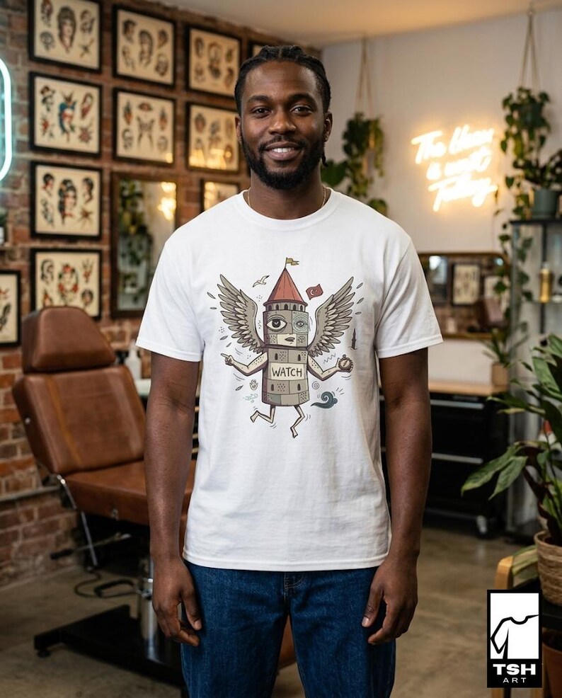 Istanbul T-Shirt | Funny Galata Tower Graphic Tee, Turkish Culture Unisex Shirt, Istanbul Gift