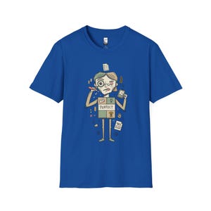 T-shirt Maagd | Zorgvuldig perfectionistisch T-shirt met sterrenbeeld, unisex astrologie-shirt Royal