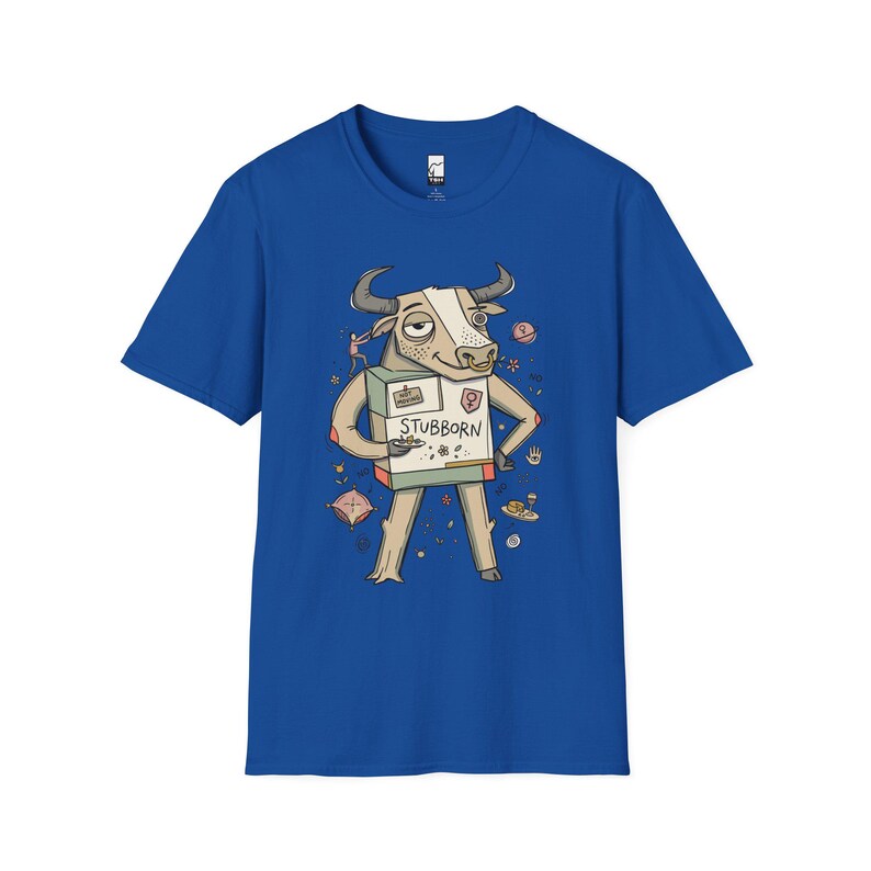 Maglietta Toro / Maglietta con grafica del Toro testardo dello zodiaco, maglietta unisex per gli amanti dell'astrologia Royal