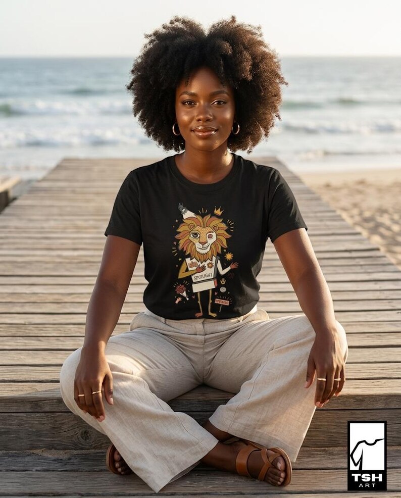 Leo T-Shirt | Funny Zodiac Graphic Tee, Main Character Astrology Unisex Shirt, Leo Birthday Gift for Her Him