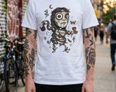 Psychedelic T-Shirt | Ayahuasca Mother Graphic Tee, Shaman Spiritual Unisex Shirt, Trippy Gift for Her Him