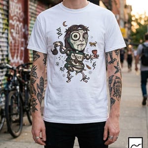Psychedelic T-Shirt | Ayahuasca Mother Graphic Tee, Shaman Spiritual Unisex Shirt, Trippy Gift for Her Him