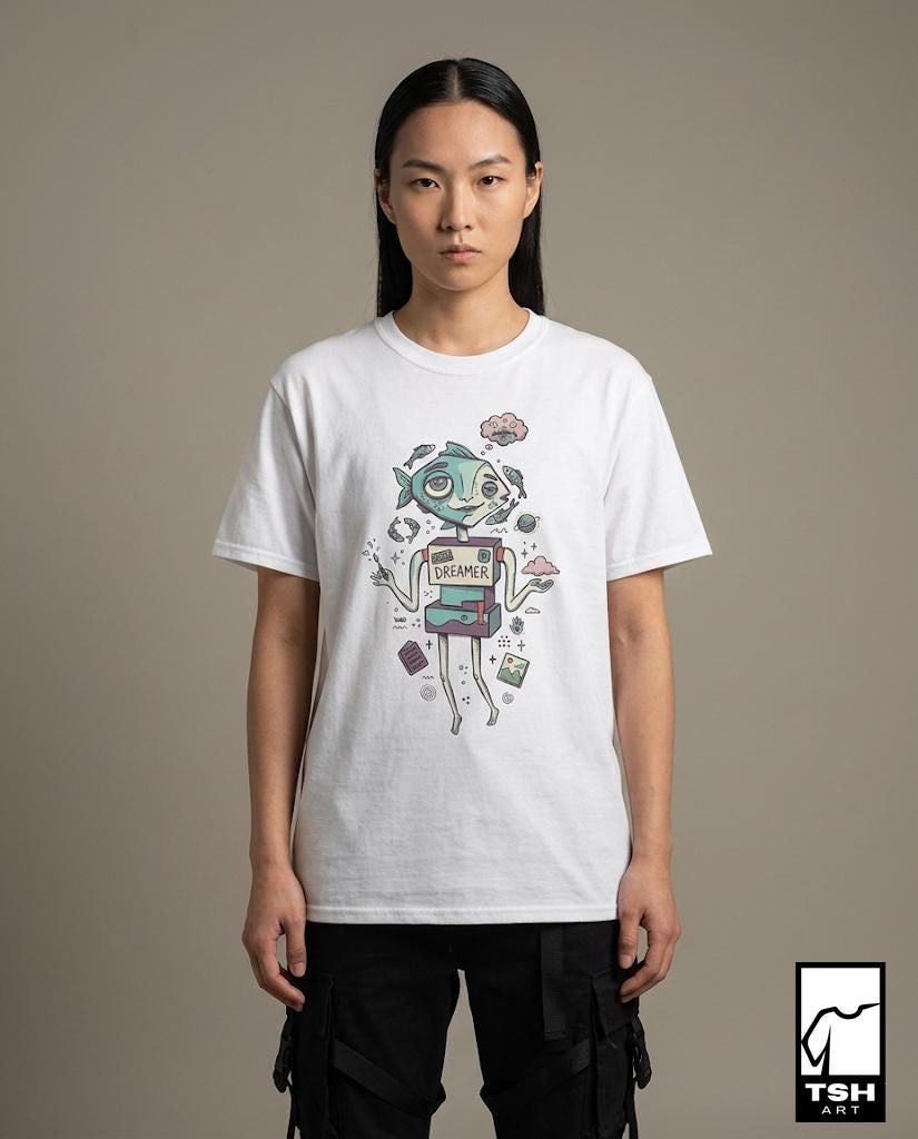 Pisces T-Shirt | Funny Zodiac Graphic Tee, Dreamer Astrology Unisex Shirt, Pisces Birthday Gift for Her Him