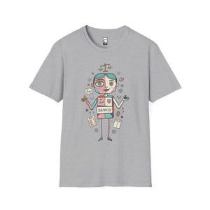 Camiseta del signo zodiacal Libra / Camiseta gráfica divertida sobre astrología para personas indecisas Sport Grey