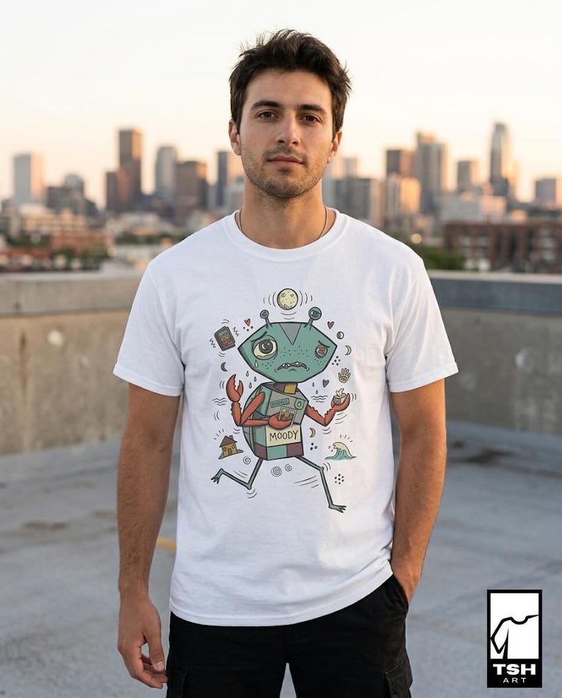 Cancer T-Shirt | Funny Zodiac Graphic Tee, Moody Sensitive Astrology Unisex Shirt, Cancer Birthday Gift Her Him