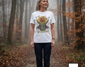Jack O Lantern Scarecrow Shirt | Spooky Pumpkin Tee | Funny Halloween Graphic Tee | Tis The Season Shirt | Retro Fall Tee | Unisex Gift