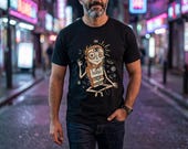 Psychedelic T-Shirt | Third Eye Graphic Tee, Spiritual Meditation Unisex Shirt, Trippy Gift for Her Him