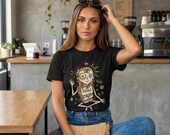 Psychedelic T-Shirt | Third Eye Graphic Tee, Spiritual Meditation Unisex Shirt, Trippy Gift for Her Him