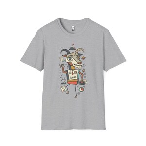 Capricorn T-Shirt | Funny Zodiac Graphic Tee, Grind Hustle Astrology Unisex Shirt, Capricorn Birthday Gift Sport Grey