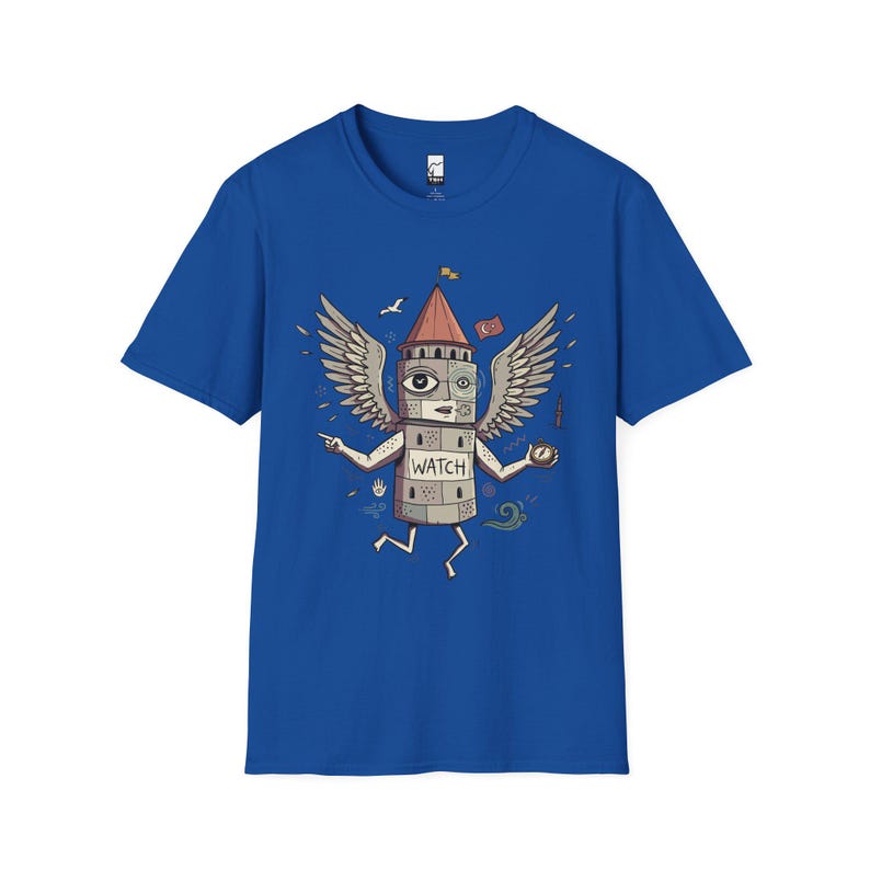 Istanbul T-Shirt | Funny Galata Tower Graphic Tee, Turkish Culture Unisex Shirt, Istanbul Gift Royal