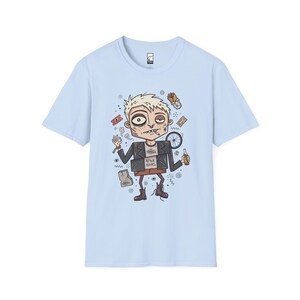 Berlin T-Shirt | Techno After Hours Graphic Tee, Berghain Underground Unisex Shirt, Berlin Lover Gift Light Blue