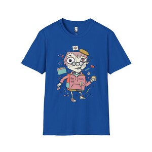 Camiseta para desarrollador frontend / Camiseta divertida con estampado CSS Flexbox, camiseta unisex para diseñador web Royal