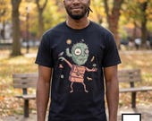Psychedelic T-Shirt | Peyote Vision Graphic Tee, Desert Shaman Unisex Shirt, Trippy Cactus Gift Her Him
