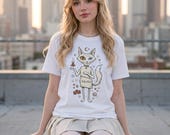 Turkish Angora Cat T-Shirt | Ankara Cat Graphic Tee, Cute Turkey Culture Unisex Shirt, Cat Lover Turkish Gift