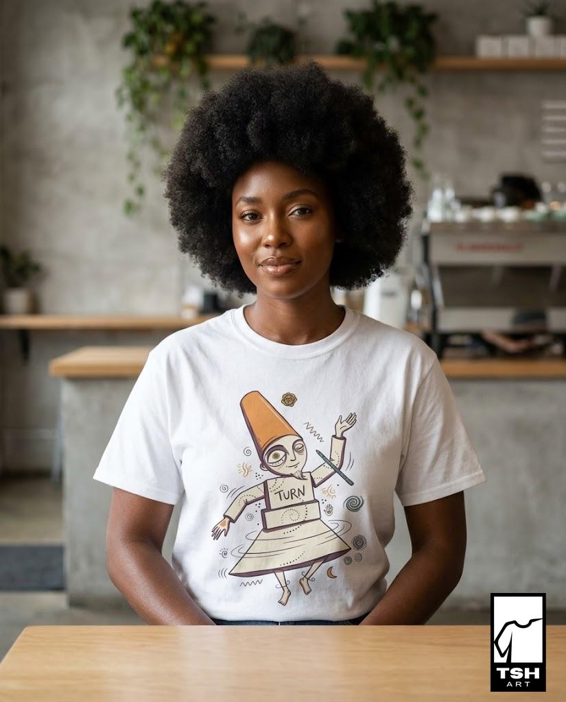 Istanbul Semazen T-Shirt | Sufi Whirling Dervish Graphic Tee, Turkish Culture Unisex Shirt, Istanbul Gift