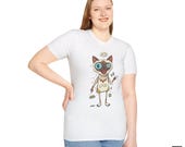 Loud Siamese Cat T-Shirt | Funny Talkative Cat Graphic Tee, 3 AM Meow Unisex Shirt, Cat Lover Mom Gift