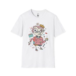 Camiseta para desarrollador frontend / Camiseta divertida con estampado CSS Flexbox, camiseta unisex para diseñador web White